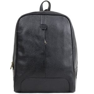 LEATHER MEN & WOMEN UNNISEX BACK STRAP OFFICE LAPTOP BACKPACK BAG