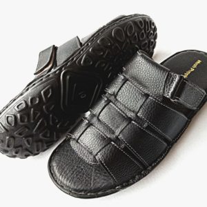 BRANDED COPY MEN’S LEATHER SLIPPERS