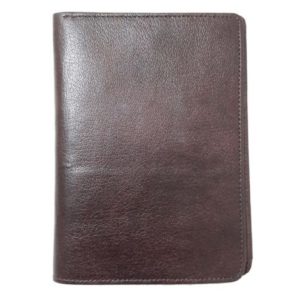 GENUINE LEATHER TRAVEL PASSPORT CASE / CARD HOLDER.