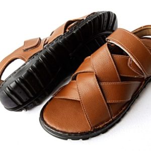 BRANDED COPY MEN’S LEATHER SLIPPERS