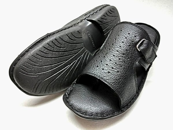 BRANDED COPY MEN’S LEATHER SLIPPERS