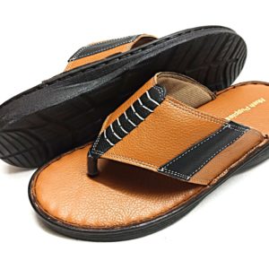 BRANDED COPY MEN’S LEATHER SLIPPERS