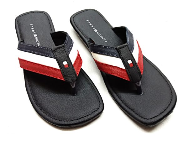 BRANDED COPY MEN’S LEATHER SLIPPERS