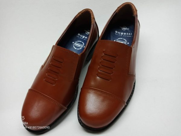 POLICE SHOES PARTY WEAR FOR MEN ( TAN ) - Image 3